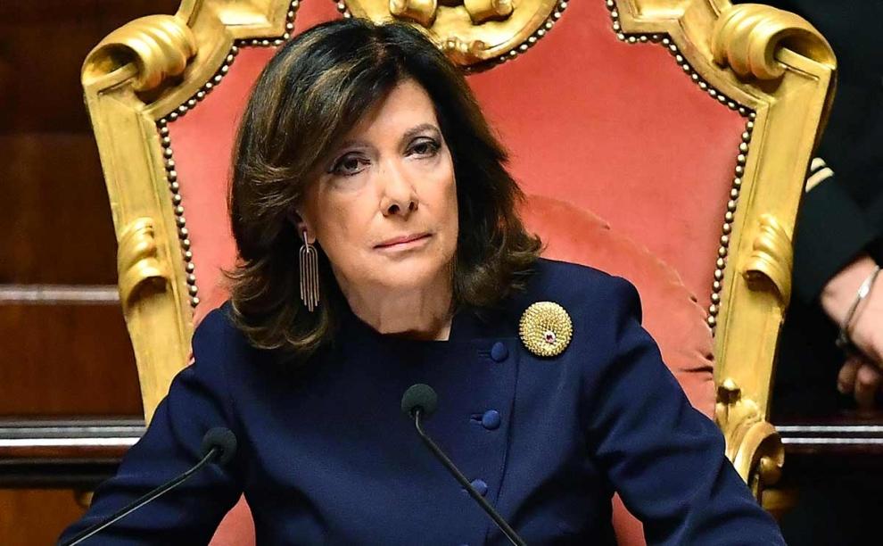 Política - Presidente Casellati contro il grillino: "Senatore, lei è un maleducato" - romanews-lasupervisione24.com